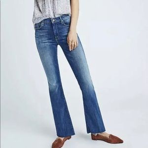 NWOT Mother Denim the Weekender Fray